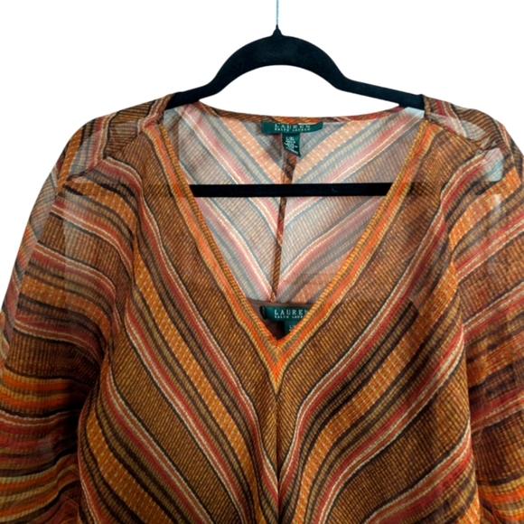 Raloh Lauren Chifon Tunic(48) - Picture 2 of 4